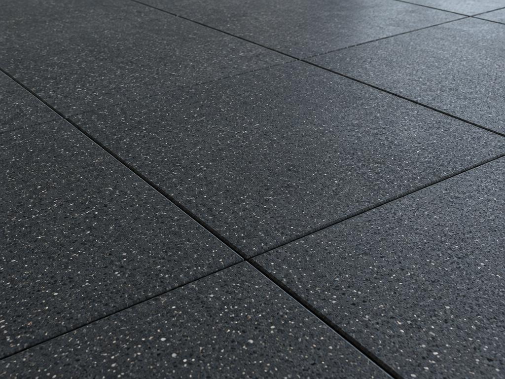Illustration of rubber floor tiles